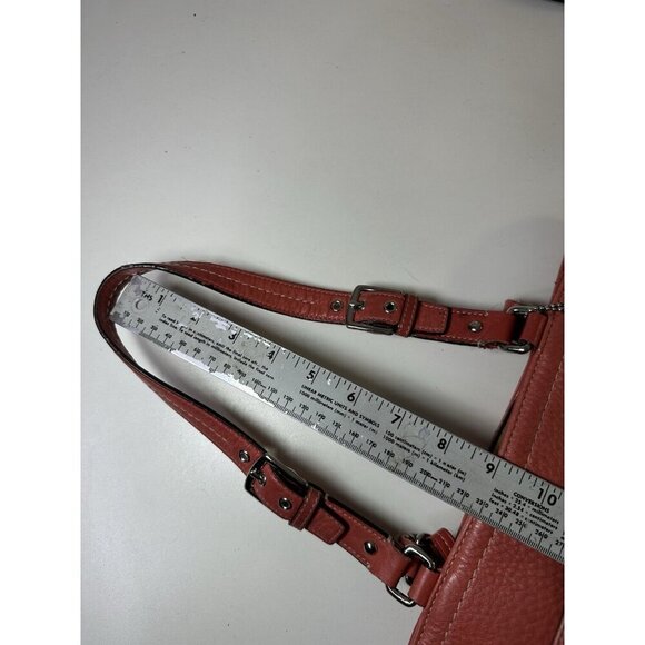 Coach Hamilton Pebbled Leather Hobo Shoulder Bag Double Handle F13089 - Picture 10 of 10